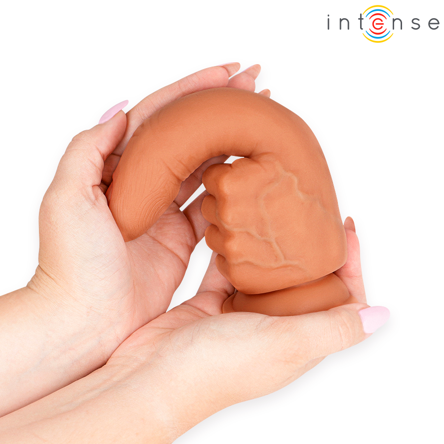 INTENSE - BENDER STIMOLATORE PUNTO G FLESSIBILE MANO 11,3 CM – Dildo con punto G – foto 4
