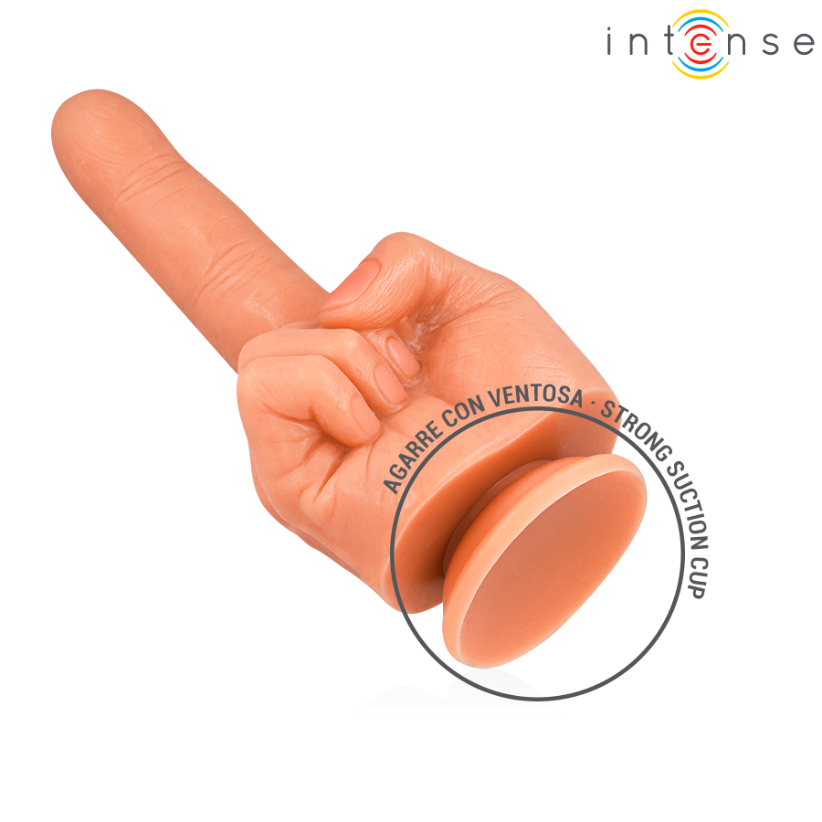 INTENSE - HUBERT STIMOLATORE PUNTO G FLESSIBILE MANO 14,2 CM – Dildo con punto G – foto 8