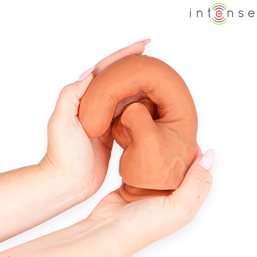 INTENSE - HUBERT STIMOLATORE PUNTO G FLESSIBILE MANO 14,2 CM – Dildo con punto G – foto 4