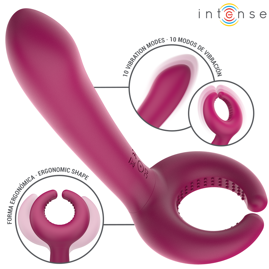INTENSE - VIBRATORE DI COPPIA ROWAN INCLUSIVE – Vibratore per coppie UD – foto 5