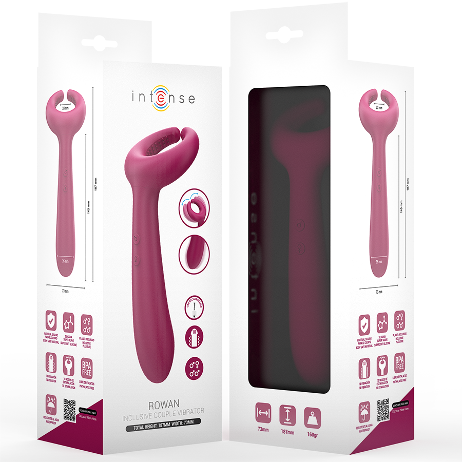 INTENSE - VIBRATORE DI COPPIA ROWAN INCLUSIVE – Vibratore per coppie UD – foto 4