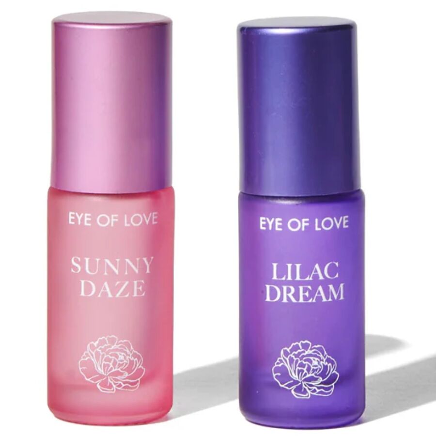 EYE OF LOVE - BLOOM DAY TO NIGHT SET DI PROFUMI ROLL-ON AI FEROMONI 2 X 5 ML – Profumi con feromoni femminili