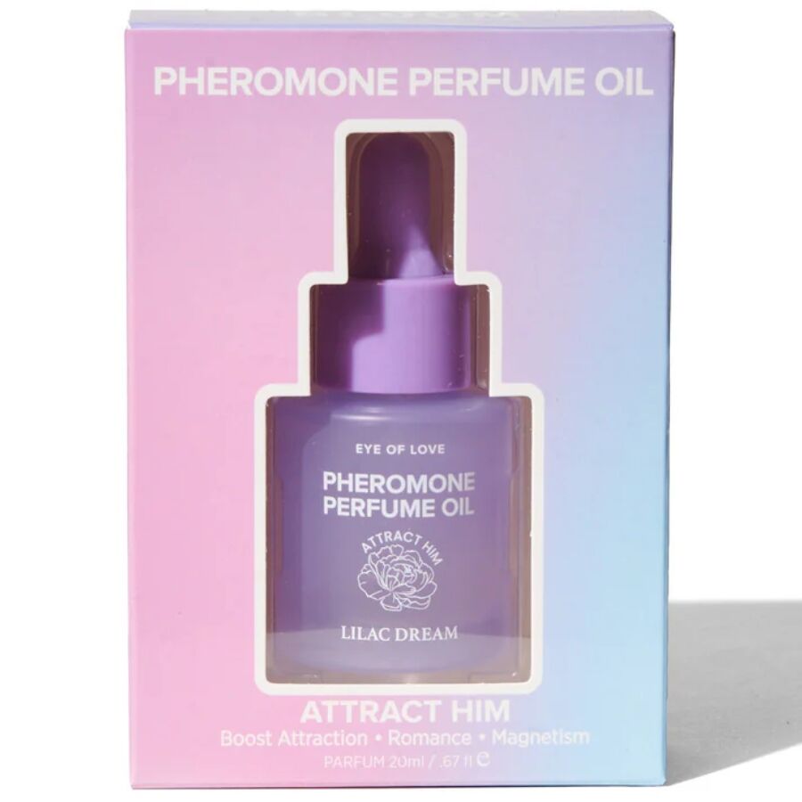 EYE OF LOVE - OLIO PROFUMATO AI FEROMONI BLOOM LILAC DREAM 20 ML – Profumi con feromoni femminili – foto 2