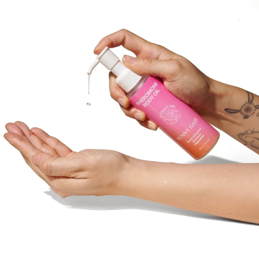 EYE OF LOVE - OLIO CORPO BLOOM AI FEROMONI SUNNY DAZE 120 ML – Profumi con feromoni femminili – foto 2