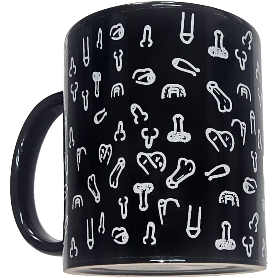 DIABLO PICANTE - TAZZA PENE NERA 370 ML – Accessori