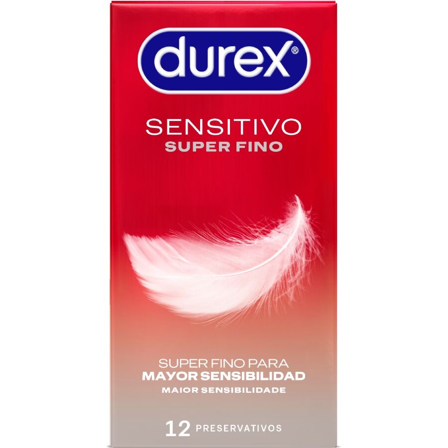 DUREX - SUPER SOTTILI SENSITIVE 12 UNITÀ – Sensibile