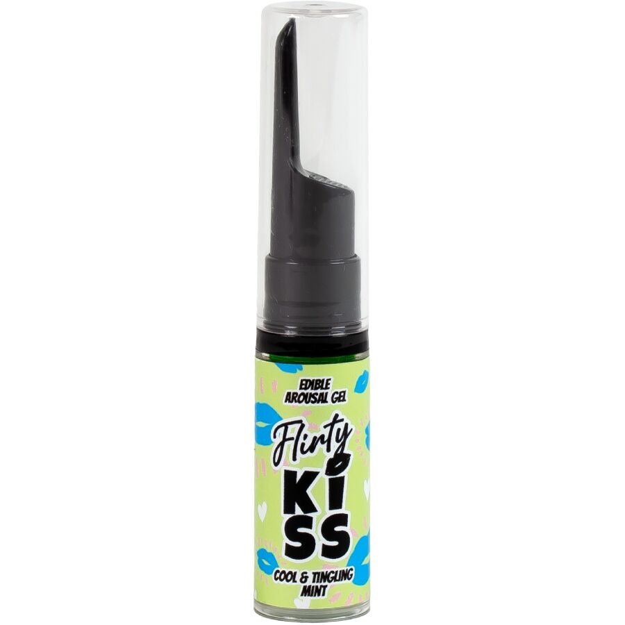 SECRETPLAY - GEL PER BACI CIVATRICI CON EFFETTI SESSUALI ORALI FRAGOLA E MENTA 2 x 8 GR – Per il sesso orale – foto 3
