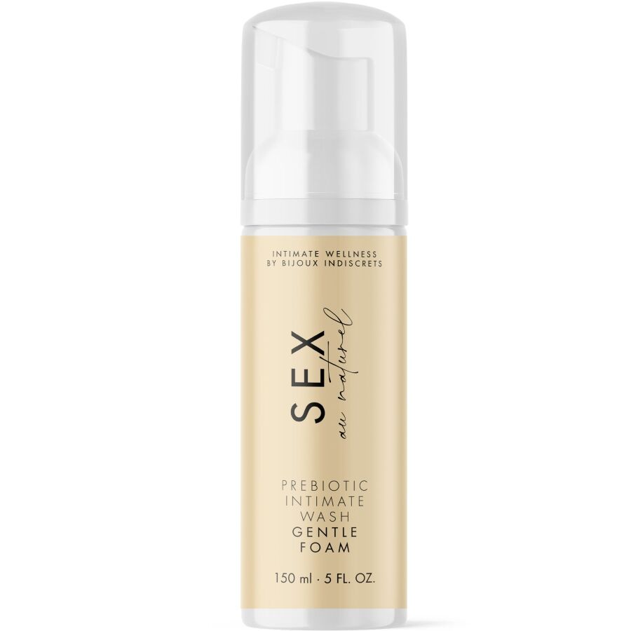 BIJOUX INDISCRETS - SEX AU NATUREL GEL INTIMO PREBIOTICO CON SCHIUMA 150 ML – Pulizia intima – foto 2