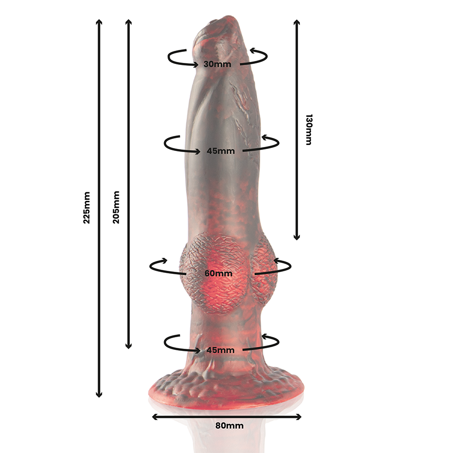 EPIC - PROMETHEUS DILDO TITAN IN FIAMME TELECOMANDO RICARICABILE – Telecomando – foto 3