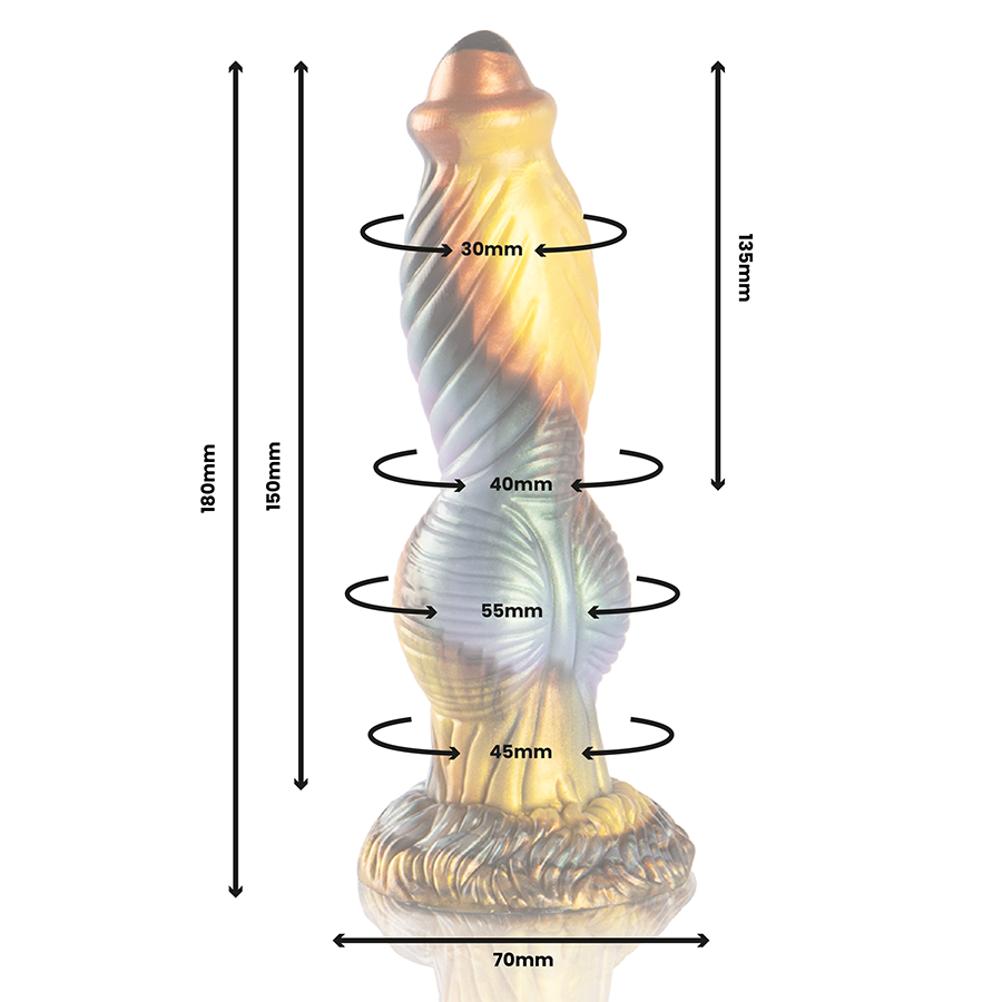 EPIC - PHOENIX DILDO LA RISORGENZA DEL PIACERE TELECOMANDO RICARICABILE – Telecomando – foto 4