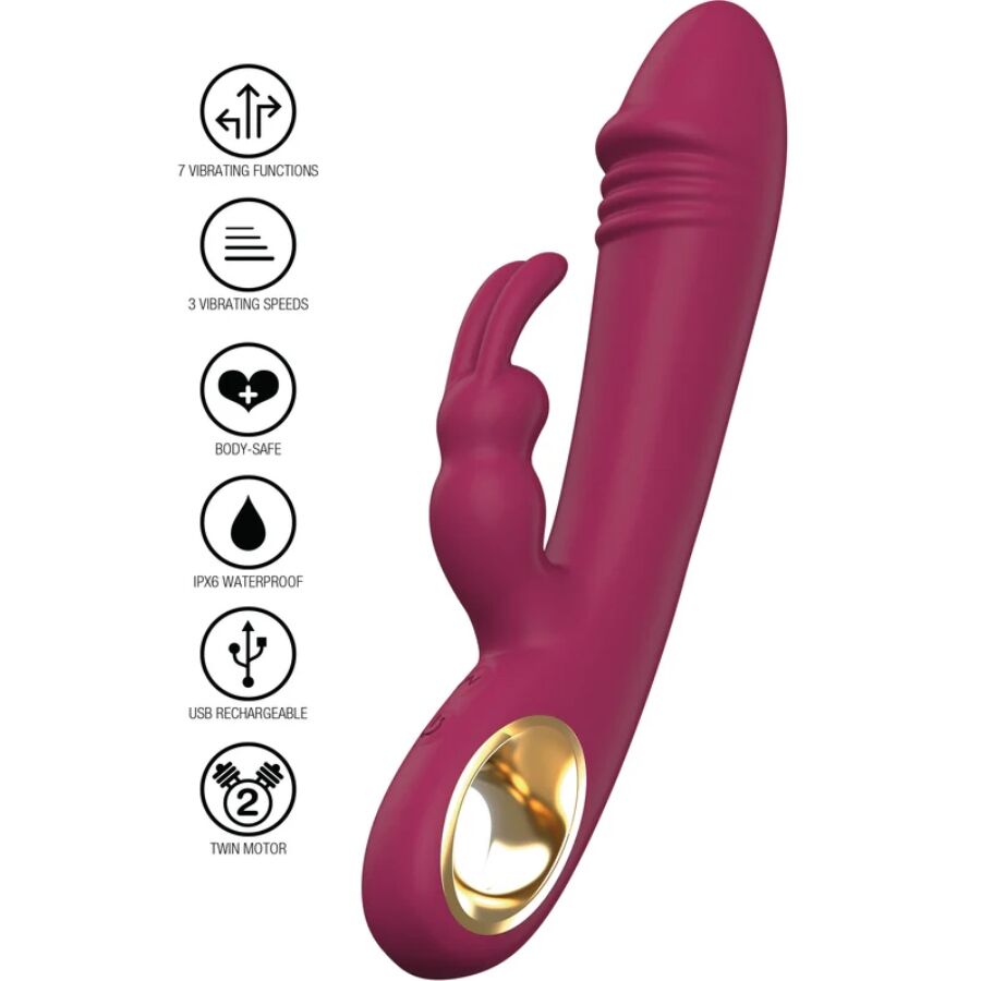 TOYJOY - VIBRATORE CONIGLIO TAYGETA – Vibratori di coniglio – foto 2
