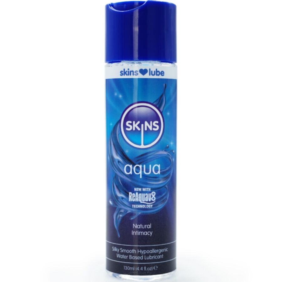 SKINS - AQUA LUBRIFICANTE A BASE D'ACQUA 130 ML – A base d'acqua