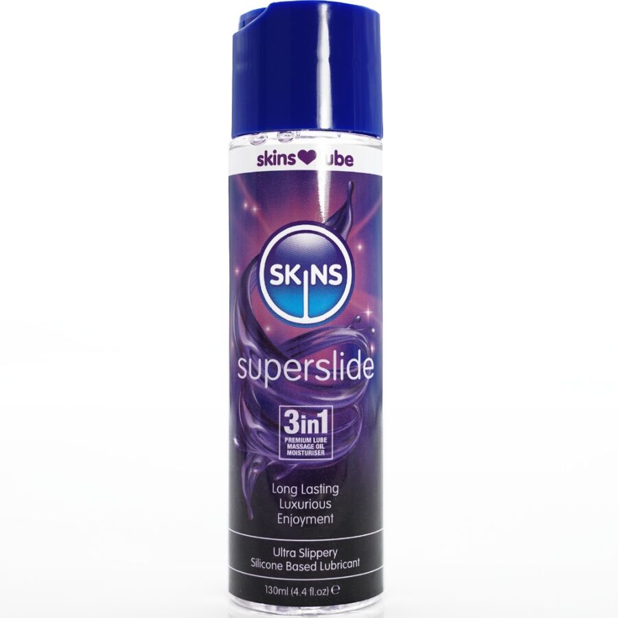 SKINS - SUPERSLIDE LUBRIFICANTE A BASE DI SILICONE 130 ML – Base in silicone