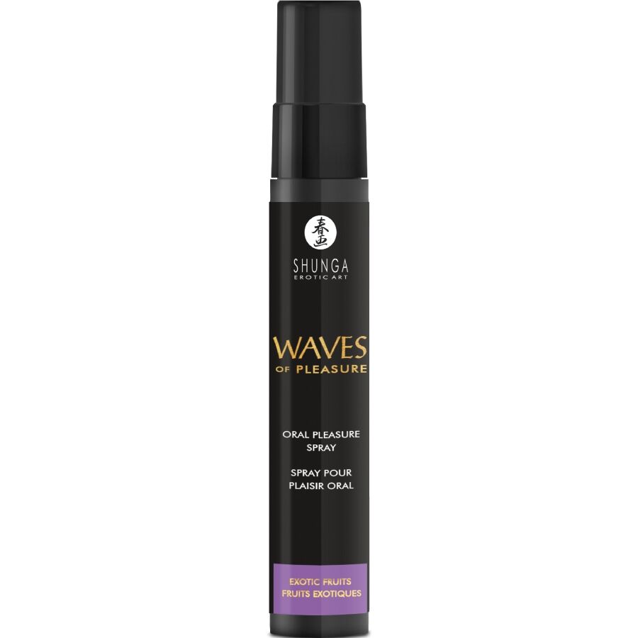 SHUNGA - WAVES PLEASURE SPRAY ORALE SEDUCENTE FRUTTI ESOTICI 20 ML – Per il sesso orale – foto 2
