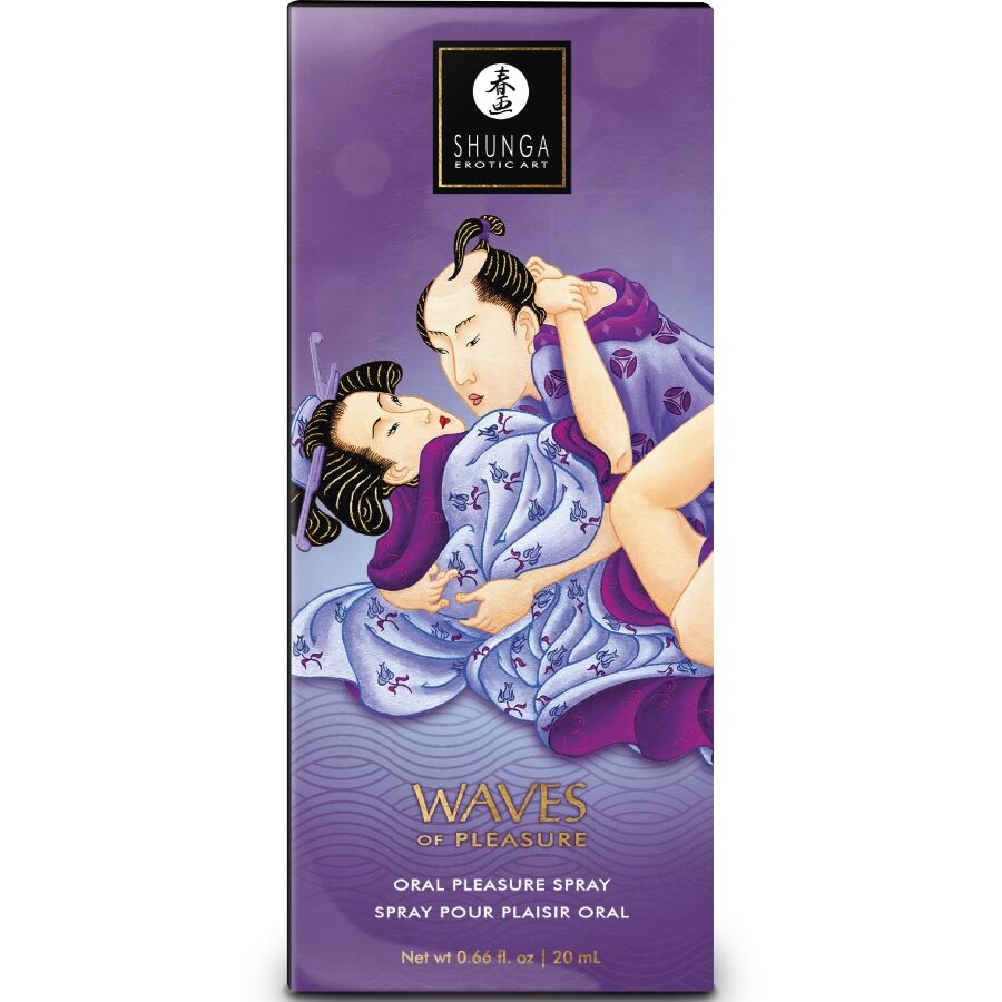 SHUNGA - WAVES PLEASURE SPRAY ORALE SEDUCENTE FRUTTI ESOTICI 20 ML – Per il sesso orale – foto 3