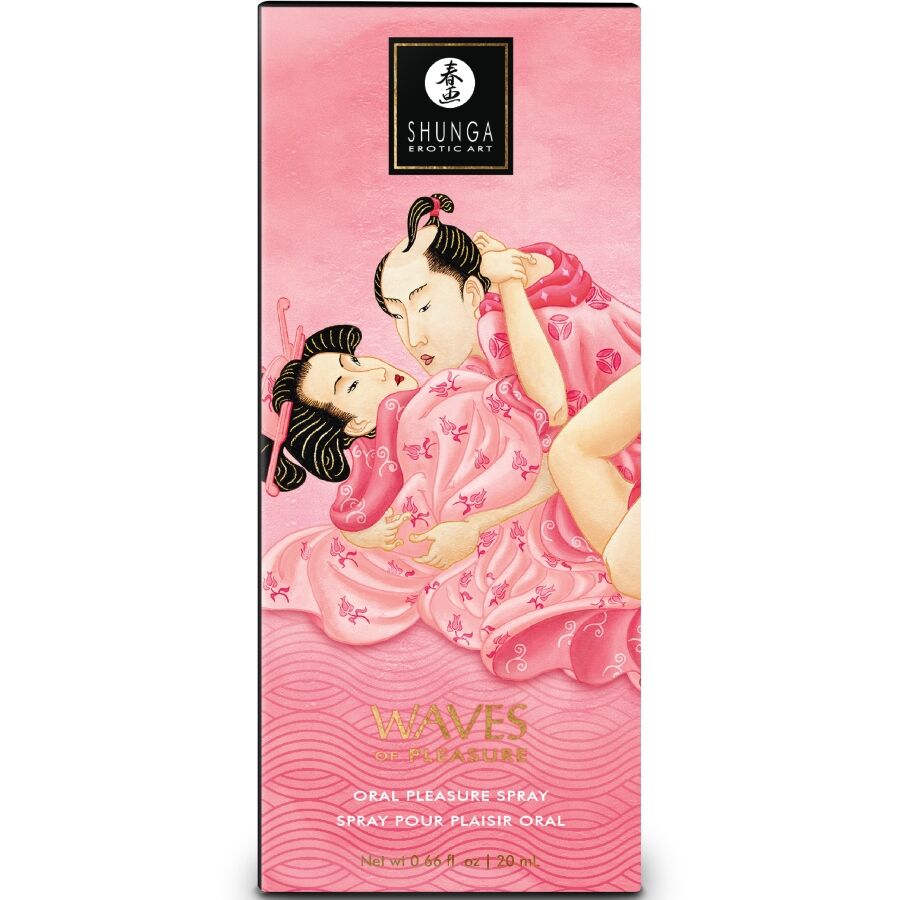 SHUNGA - WAVES SPRAY ORALE PER IL PIACERE SEDUCENTE ALL'ANGURIA 20 ML – Per il sesso orale – foto 3