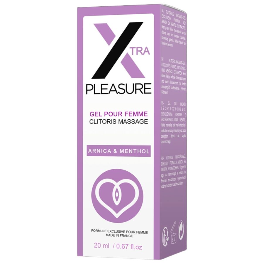 RUF - X PLEASURE GEL DA MASSAGGIO PER IL CLITORIDE 20 ML – Intensificatore dell'orgasmo – foto 3