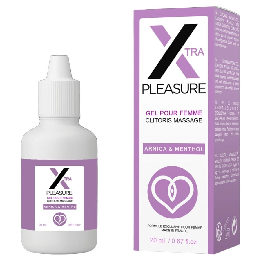 RUF - X PLEASURE GEL DA MASSAGGIO PER IL CLITORIDE 20 ML – Intensificatore dell'orgasmo