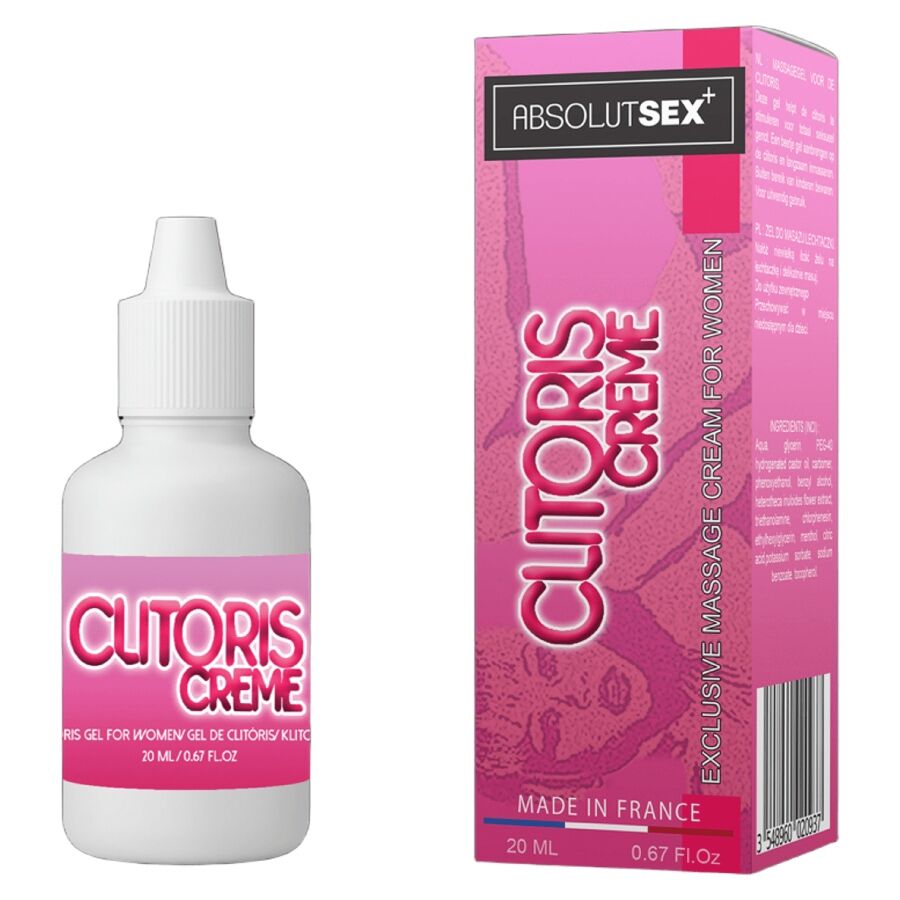 RUF - CREMA STIMOLANTE PER IL CLITORIDE 20 ML – Intensificatore dell'orgasmo