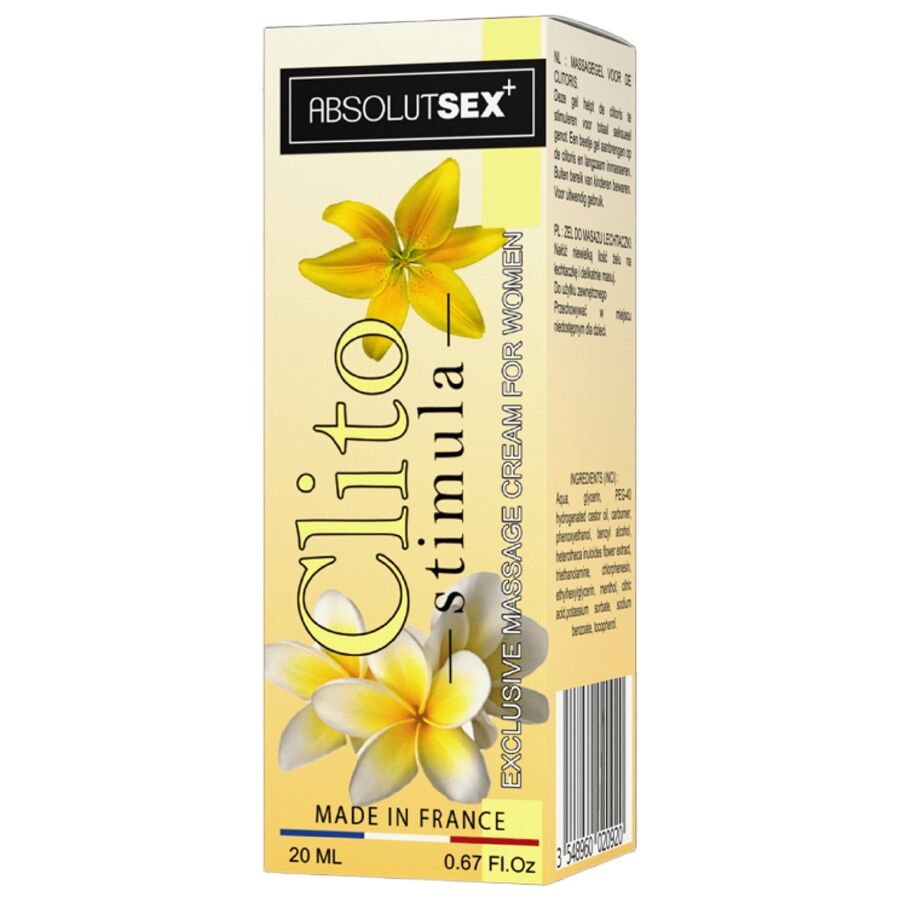 RUF - CREMA STIMOLANTE PER IL CLITORIDE 20 ML – Intensificatore dell'orgasmo – foto 3