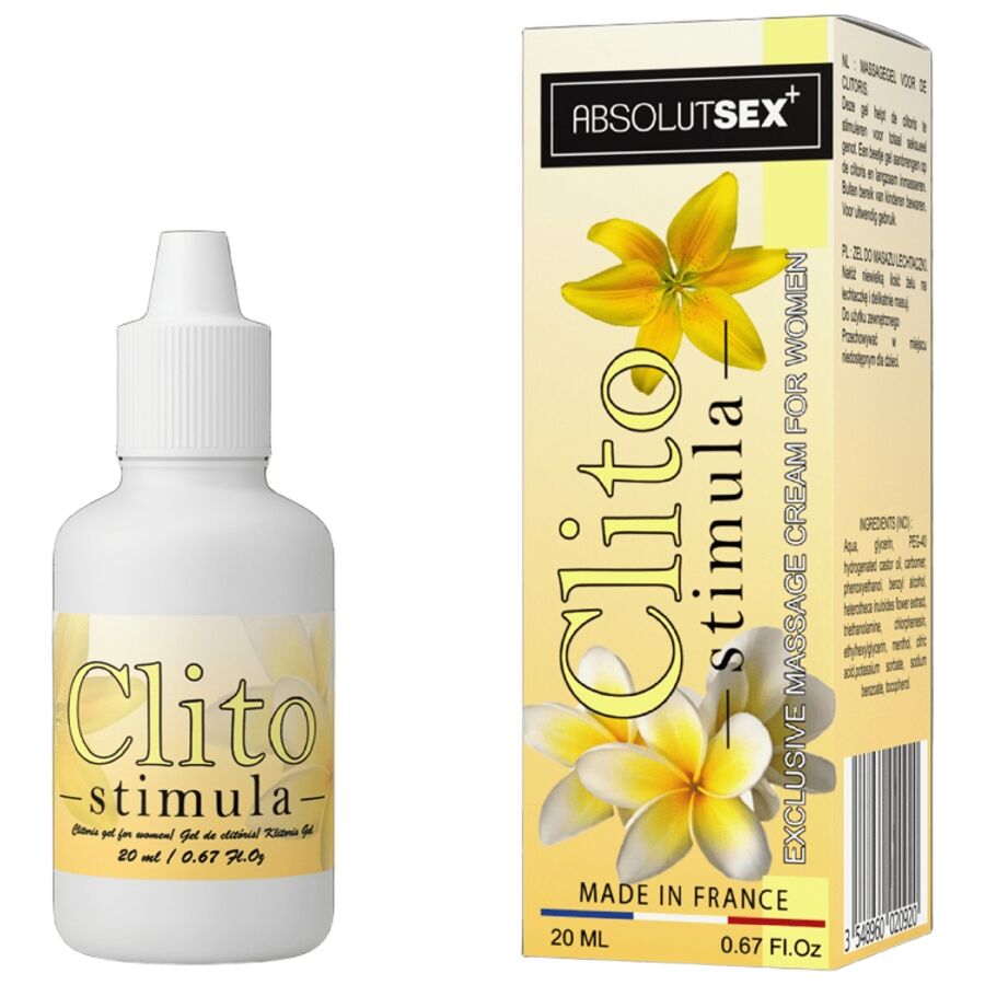 RUF - CREMA STIMOLANTE PER IL CLITORIDE 20 ML – Intensificatore dell'orgasmo