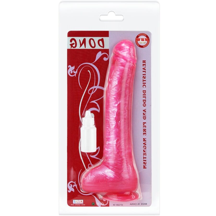 BAILE - DONG DILDO ROSA REALISTICO CON VENTOSA – Falli senza vibrazioni – foto 2