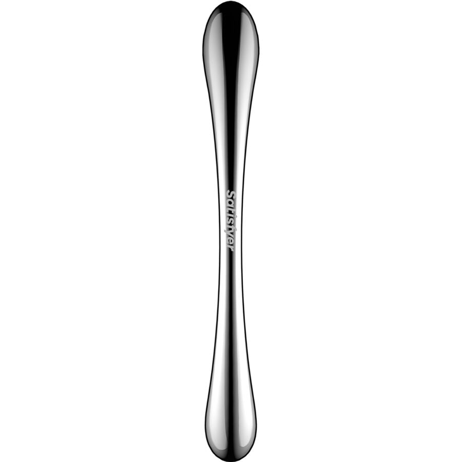 SATISFYER - DILDO A DOPPIA ESTREMITÀ IN ACCIAIO INOX COSMIC CREST 1 – Dildo con punto G – foto 4