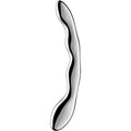 SATISFYER - DILDO A DOPPIA ESTREMITÀ IN ACCIAIO INOX COSMIC CREST 2 – Dildo con punto G