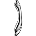 SATISFYER - DILDO A DOPPIA ESTREMITÀ IN ACCIAIO INOX PURE GRAVITY 2 – Dildo con punto G