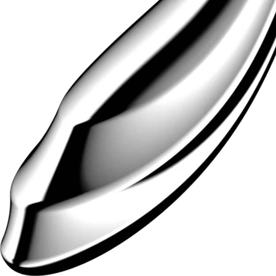 SATISFYER - DILDO A DOPPIA ESTREMITÀ IN ACCIAIO INOX PURE GRAVITY 2 – Dildo con punto G – foto 3