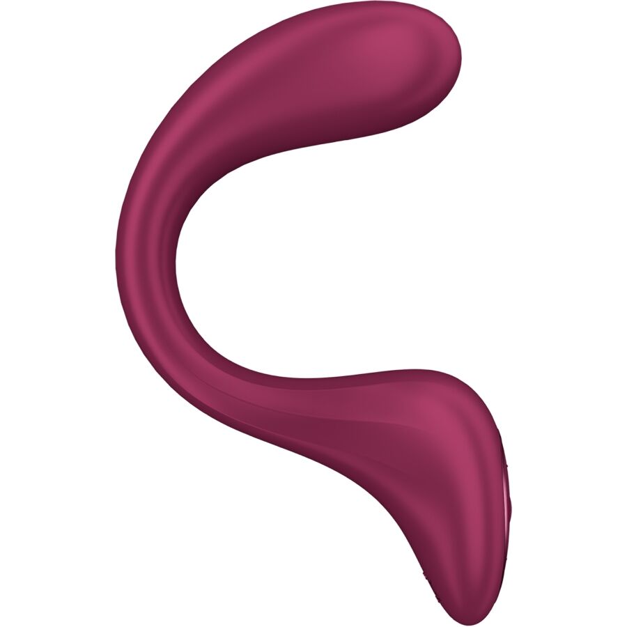 SATISFYER - G PER DEA 2 VIBRATORE CONIGLIO BOTTIGLIA BORDEAUX – Vibratori di coniglio – foto 3