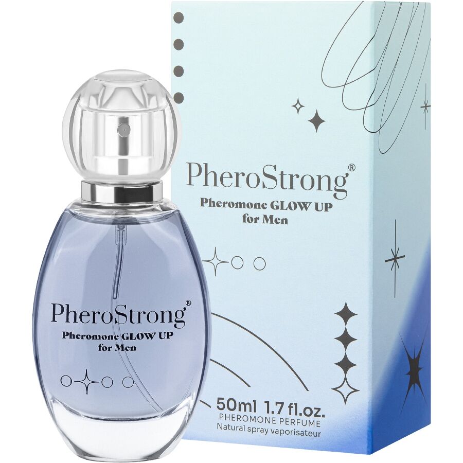 PHEROSTRONG - PROFUMO GLOW UP AI FEROMONI PER UOMO 50 ML – Profumi con feromoni maschili