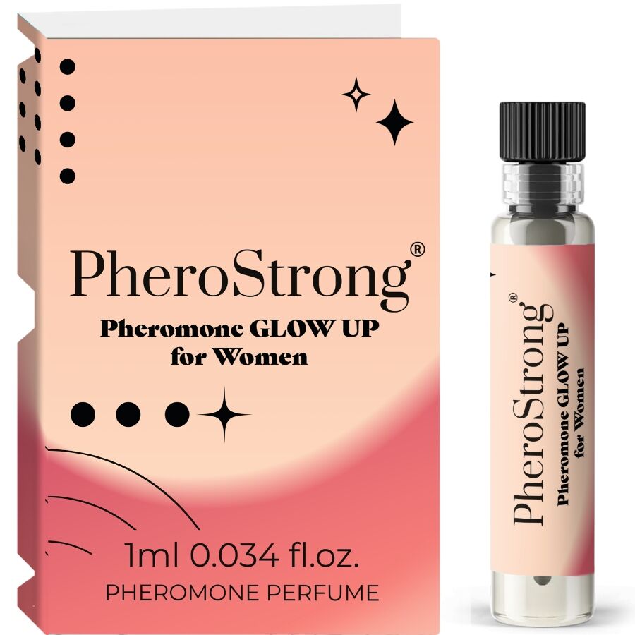PHEROSTRONG - PROFUMO AI FEROMONI GLOW UP PER DONNA 1 ML – Profumi con feromoni femminili