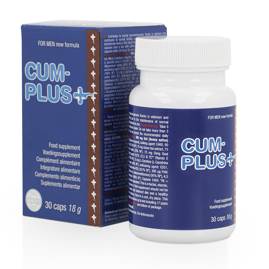 COBECO - CUM PLUS 30 COMPRESSE - OVEST – Booster del volume dello sperma