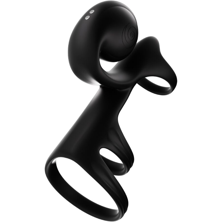 SNAIL VIBE - JOVI ARC COUPLE RING TELECOMANDO NERO – Cockring con vibrazione – foto 2