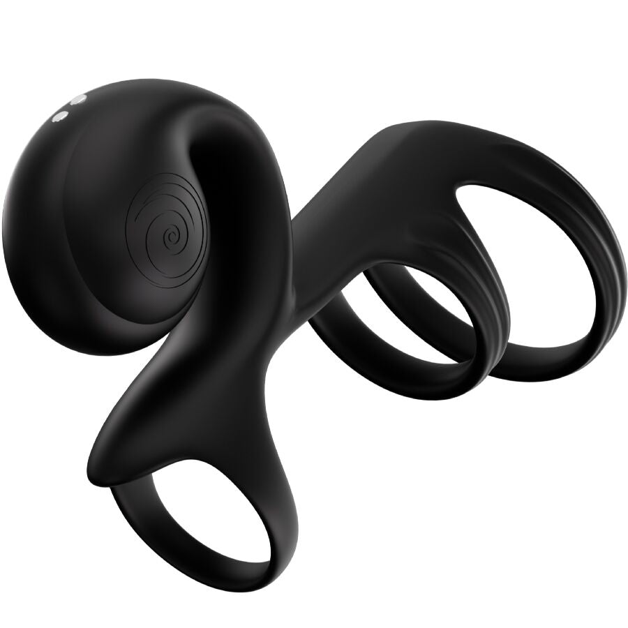 SNAIL VIBE - JOVI ARC COUPLE RING TELECOMANDO NERO – Cockring con vibrazione