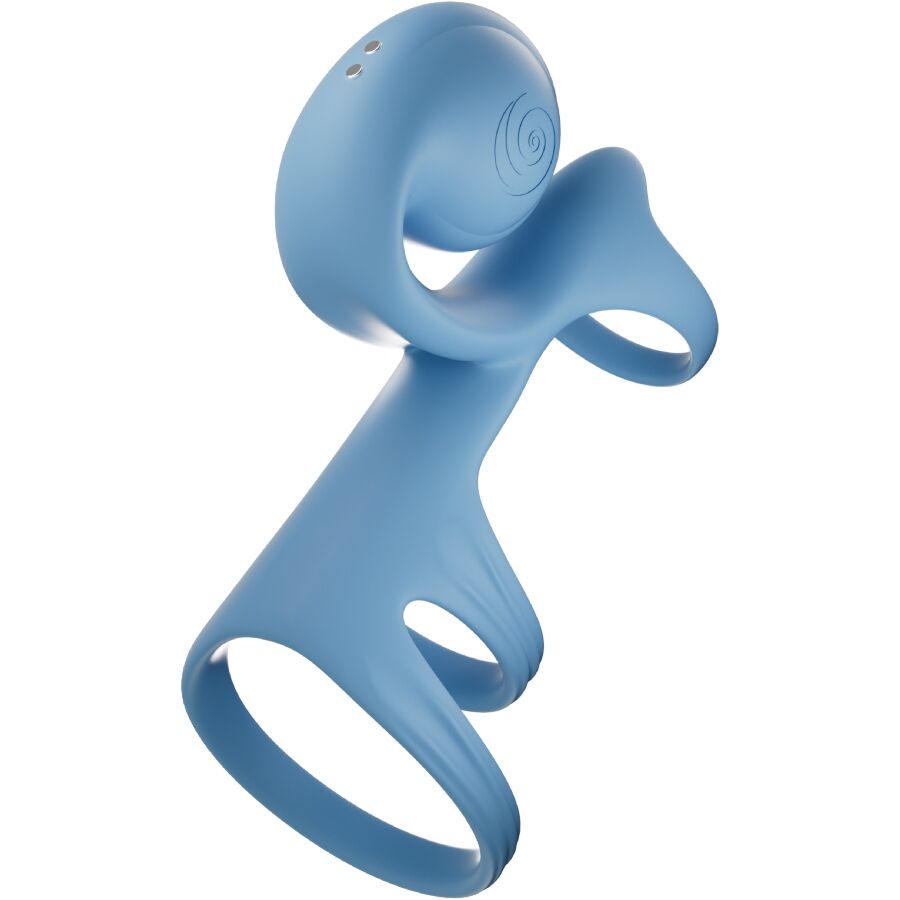 SNAIL VIBE - JOVI ARC COUPLE RING TELECOMANDO BLU – Cockring con vibrazione – foto 2