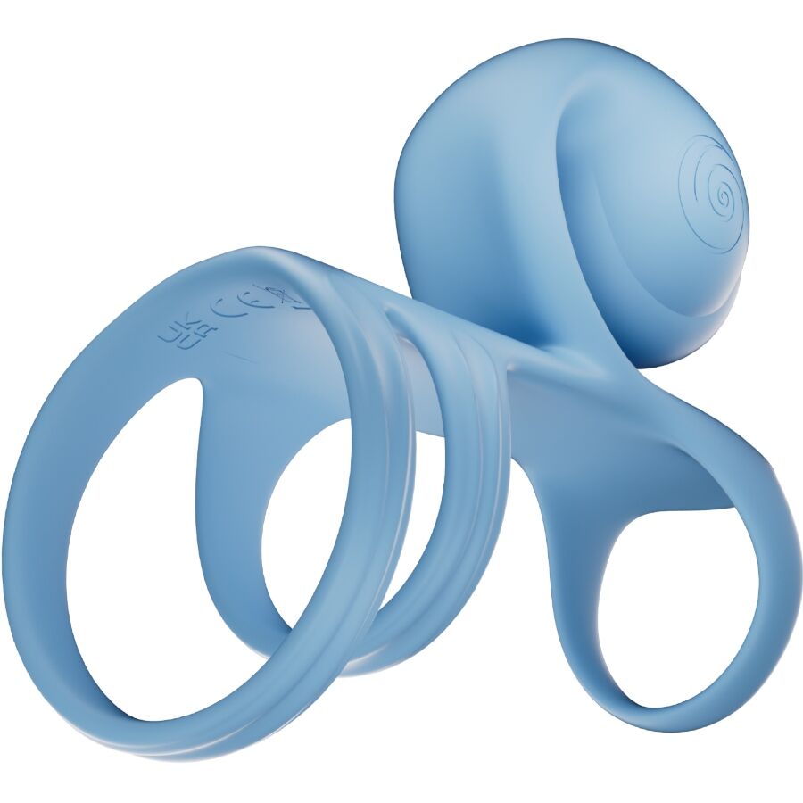 SNAIL VIBE - JOVI ARC COUPLE RING TELECOMANDO BLU – Cockring con vibrazione – foto 4