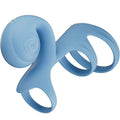 SNAIL VIBE - JOVI ARC COUPLE RING TELECOMANDO BLU – Cockring con vibrazione