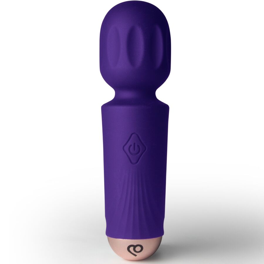 ROCKS-OFF - MINI BACCHETTA RICARICABILE 16 FUNZIONI VIOLET DREAM – Vibratore WAND – foto 2