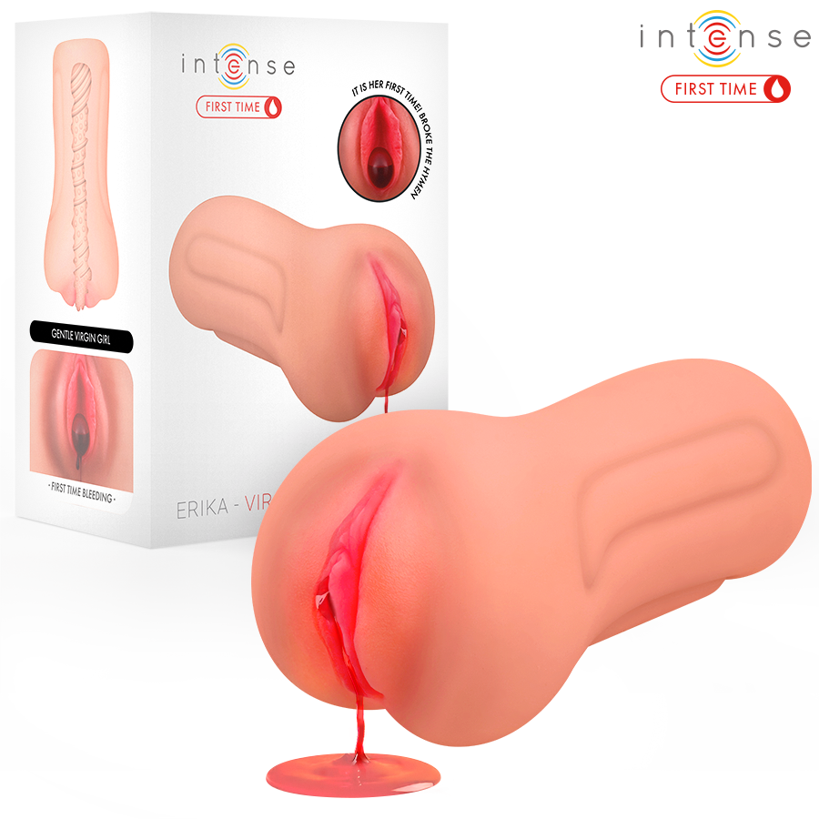 INTENSE FIRST TIME  - ERIKA VERGINE MASTURBATORE CON SANGUINAMENTO – Vagine senza vibrazioni – foto 2