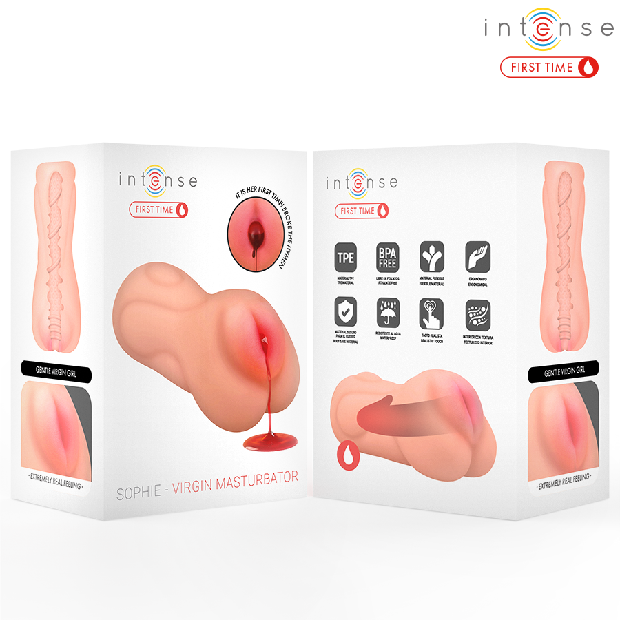 INTENSE FIRST TIME - SOPHIE VERGINE MASTURBATORE CON SANGUINAMENTO – Vagine senza vibrazioni – foto 3