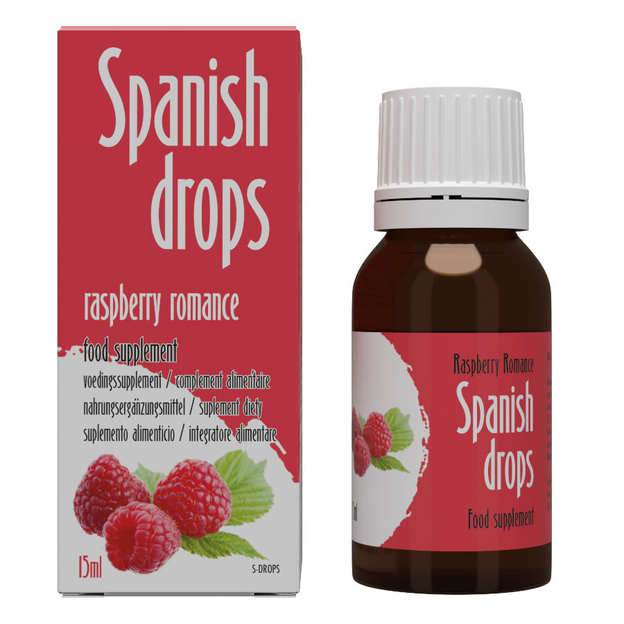 COBECO - SPANISH DROPS RASPBERRY ROMANCE 15 ML – Gocce d'amore