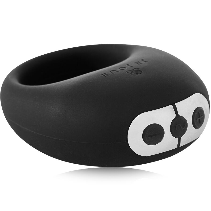 JE JOUE - ANELLO VIBRATORE MIO NERO – Cockring con vibrazione – foto 3