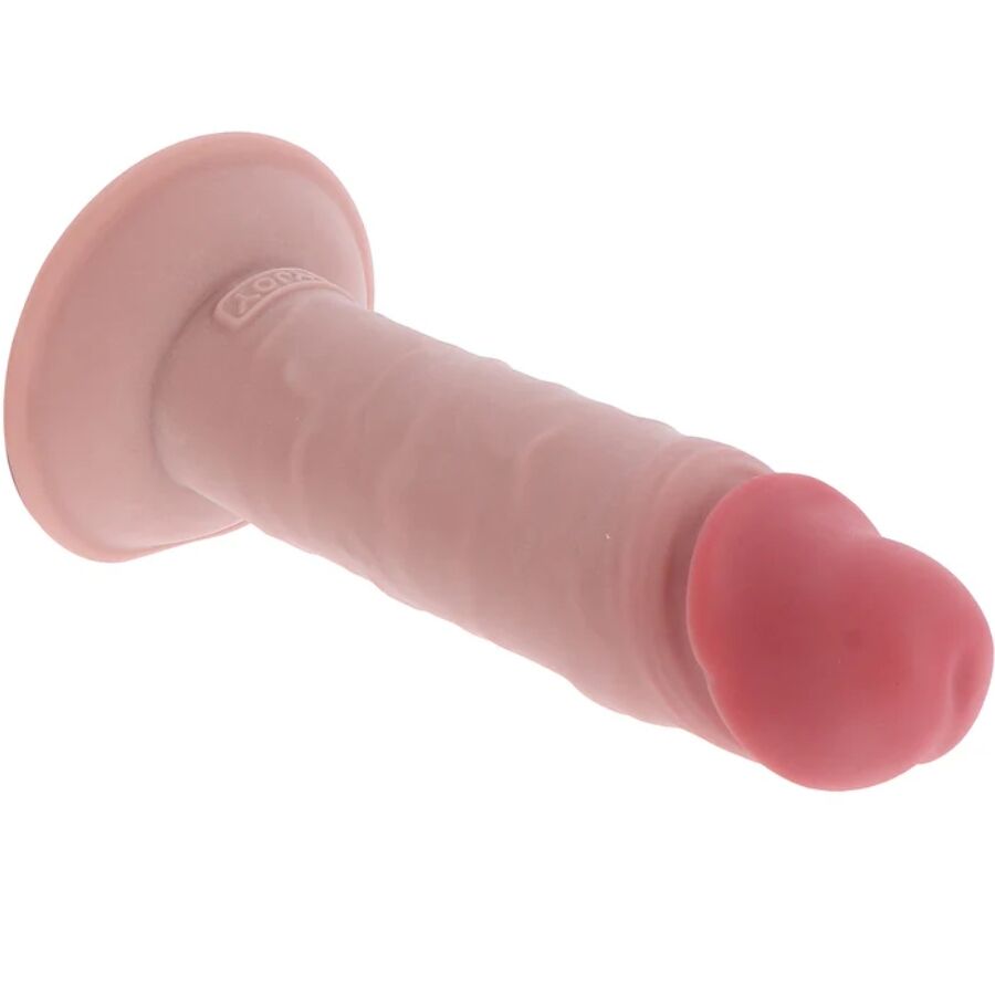 GET REAL - DONG DELUXE IN TPE A DOPPIA DENSITÀ 20 CM – Peni realistici – foto 3