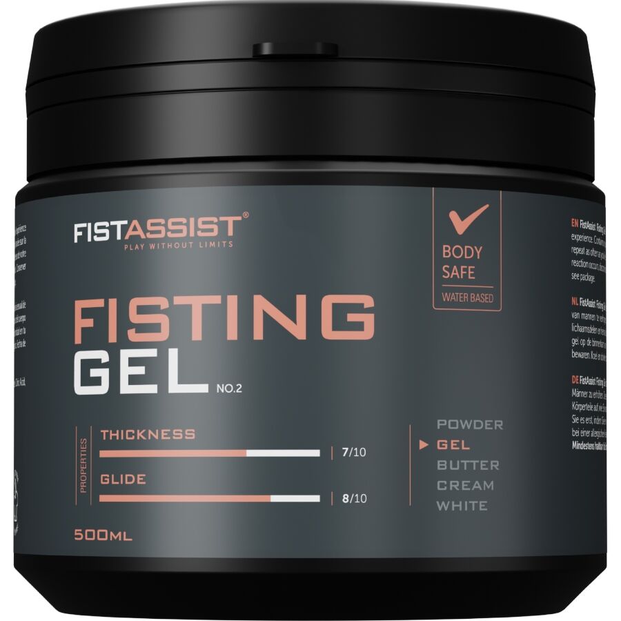 COBECO - FIST ASSIST FISTING GEL EXTRA-DENSO A BASE D'ACQUA 500 ML – A base d'acqua