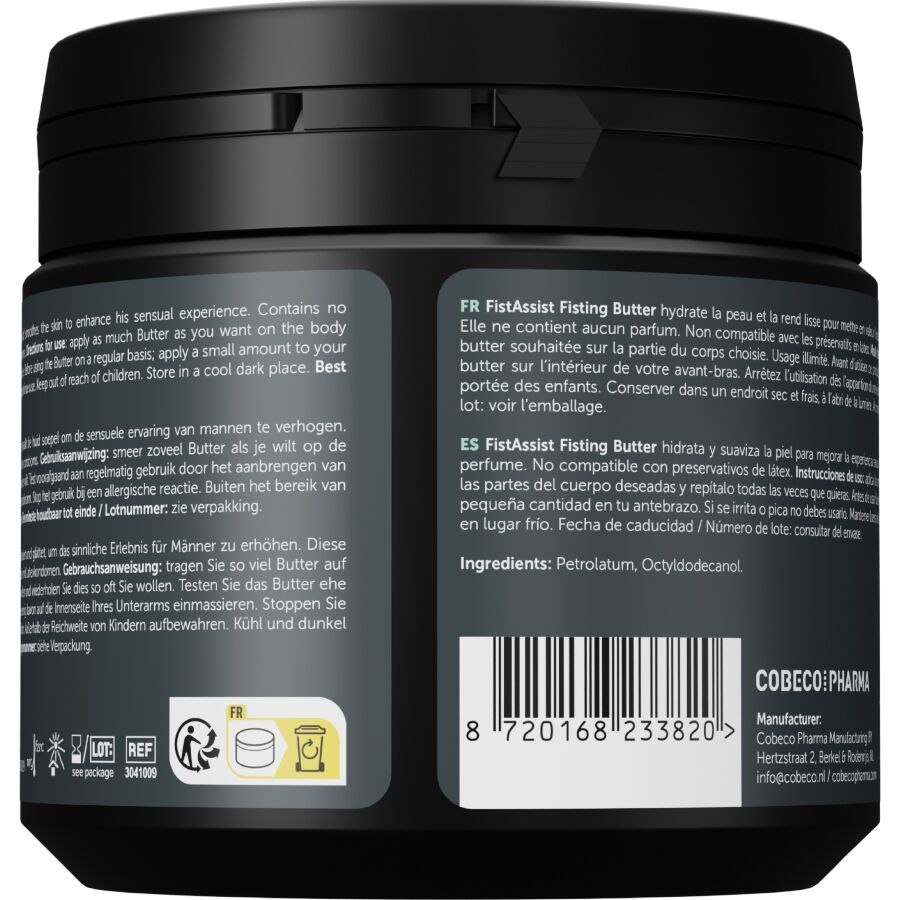 COBECO - FIST ASSIST BUTTER LUBRIFICANTE A BASE DI OLIO 500 ML – Oli da massaggio non aromatizzati – foto 2