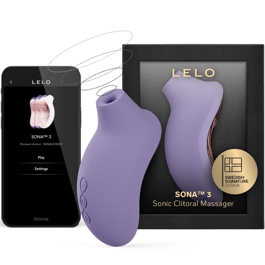 LELO - SONA 3 MASSAGGIATORE CLITORIDEO SONICO VIOLET DUSK – Massaggiatrici