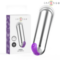 INTENSE - KAREN MINI PROIETTILE VIBRANTE RICARICABILE ARGENTO – Proiettili vibranti