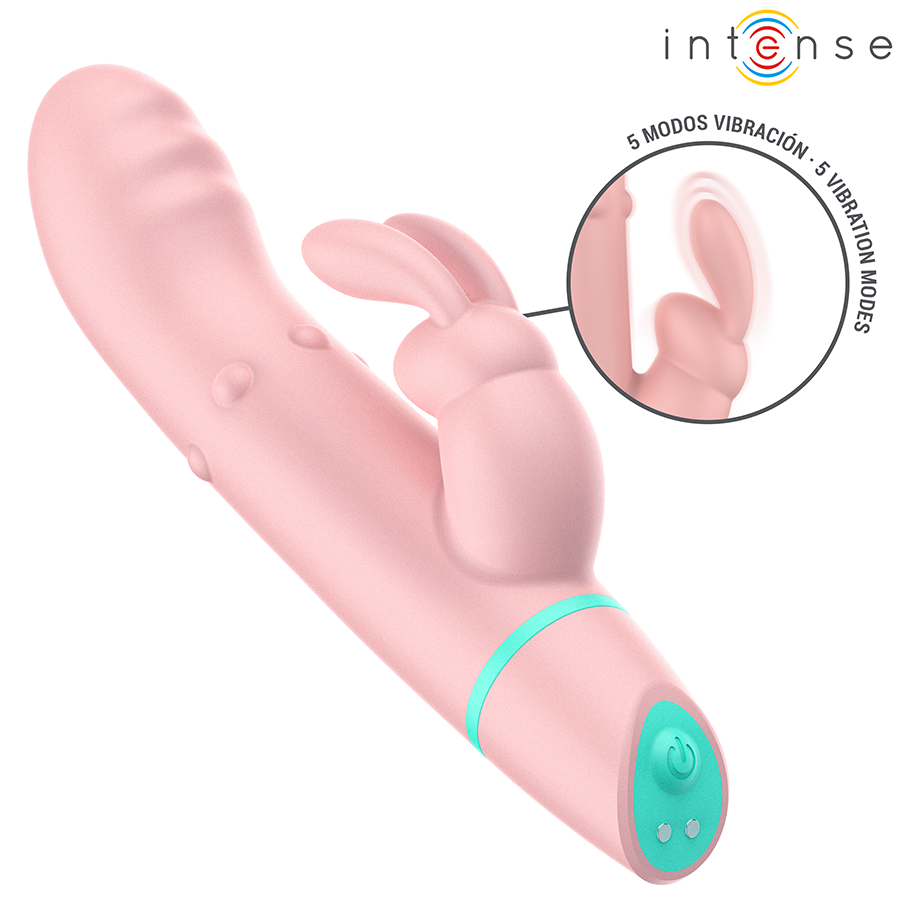 INTENSE - STIMOLATORE E VIBRATORE ROTANTE ALVIN RABBIT + OSCILLANTE – Vibratori di coniglio – foto 8